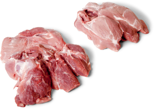 Frozen Pork Shoulder 5D Deboned Rindless Without Fat Shankmeat Desinewed