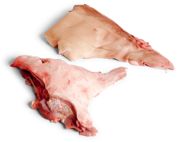 Frozen Pork Jowl, Rindless, Without Neck Fat