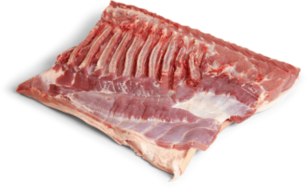 Frozen Pork Middle Select, Deboned Without Soft bone