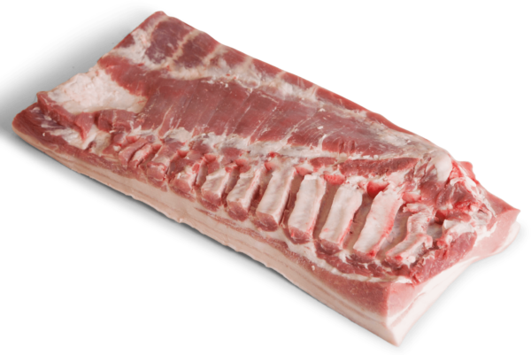 Frozen Pork B-Grade Belly Boneless 20/50