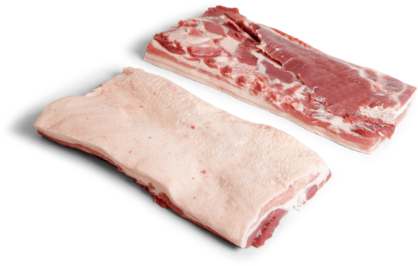 Frozen Pork A-Grade Belly Boneless Rindless Without Softbone 20/50